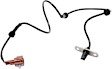 Rear, Driver Side ABS Speed Sensor Sold Individually