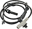 Rear, Passenger Side ABS Speed Sensor Sold individually