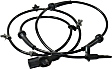 Rear, Driver Side ABS Speed Sensor Sold individually