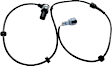 Rear, Passenger Side ABS Speed Sensor, 6 Cyl., 3.5L Engine