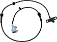 Rear, Passenger Side ABS Speed Sensor, 6 Cyl., 4.0L Engine