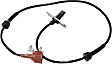 Rear, Driver Side ABS Speed Sensor, 6 Cyl., 4.0L Engine