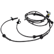 Rear, Driver or Passenger Side ABS Speed Sensor, One-Piece Assembly