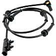 Rear, Driver or Passenger Side ABS Speed Sensor, Wheel Mounted