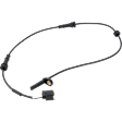 Front, Driver or Passenger Side ABS Speed Sensor, Wheel Mounted