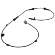 Rear, Passenger Side ABS Speed Sensor, Wheel Mounted