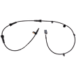 Rear, Passenger Side ABS Speed Sensor, Wheel Mounted