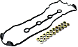 Valve Cover Gasket, 4 Cyl., 2.4L Engine, Rubber Material, Improved Design, with Grommets and Spark Plug Tube Seals