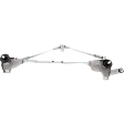 Wiper Linkage - Natural Color, Plastic Bushing Material, Bolt-on Attachment Method, 29 in. Length, 0.74 in. Thickness, 0.33 in. Wiper Arm Pivot Point Diameter, With 2 Wiper Arm Nuts