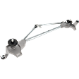 Wiper Linkage - Natural Color, Plastic Bushing Material, Bolt-on Attachment Method, 29 in. Length, 0.74 in. Thickness, 0.33 in. Wiper Arm Pivot Point Diameter, With 2 Wiper Arm Nuts