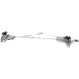 Wiper Linkage - Natural Color, Plastic Bushing Material, Bolt-on Attachment Method, 29 in. Length, 0.74 in. Thickness, 0.33 in. Wiper Arm Pivot Point Diameter, With 2 Wiper Arm Nuts