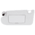 Sun Visor, Gray, Sold Individually
