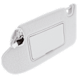 Sun Visor, Gray, Sold Individually