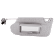 Sun Visor, Gray, Sold Individually