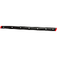 Front, Driver Side Door Molding and Beltlines, Textured Black