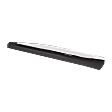 Front, Driver Side Door Molding and Beltlines, Textured Black, With Chrome Moulding