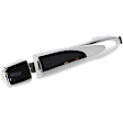 Rear, Driver or Passenger Side Exterior Door Handle, Chrome, Without Key Hole