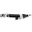 Front, Passenger Side Chrome Exterior Door Handle, Without Key Hole
