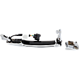 Front, Passenger Side Chrome Exterior Door Handle, Without Key Hole