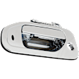 Front, Driver Side Chrome Exterior Door Handle, With Key Hole