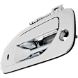 Front, Driver Side Chrome Exterior Door Handle, With Key Hole