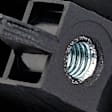Front, Passenger Side or Rear, Driver or Passenger Side Textured Black Exterior Door Handle, Without Key Hole