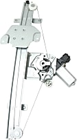 Front, Driver Side Power Window Regulator, With Motor