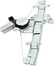 Front, Driver Side Power Window Regulator, With Motor