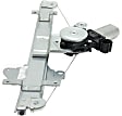 Front, Driver Side Power Window Regulator, With Motor