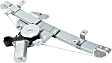 Front, Driver Side Power Window Regulator, With Motor