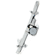2014-2020 Nissan Rogue - Front, Driver Side Window Regulator, Power, with Motor, 6-Pin Plug