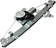 Front, Passenger Side Window Regulator, Power, With 6-Prong Connector
