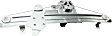 Front, Passenger Side Window Regulator, Power, With 6-Prong Connector