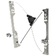 Front, Driver Side Power Window Regulator, Without Motor