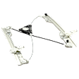 Front, Driver Side Power Window Regulator, Without Motor