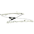 Front, Driver Side Power Window Regulator, Without Motor