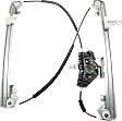 Front, Passenger Side Power Window Regulator, With Motor