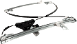 Front, Passenger Side Power Window Regulator, With Motor