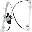 Front, Passenger Side Power Window Regulator, With Motor