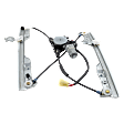 2008-2013 Nissan Rogue - Front, Passenger Side Power Window Regulator, with Motor, 2-Pin Connector, Without Auto Up and Down