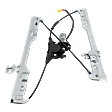 2008-2013 Nissan Rogue - Front, Passenger Side Power Window Regulator, with Motor, 2-Pin Connector, Without Auto Up and Down