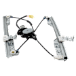 2008-2013 Nissan Rogue - Front, Passenger Side Power Window Regulator, with Motor, 2-Pin Connector, Without Auto Up and Down