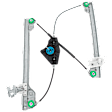 Front, Driver Side Window Regulator, Power