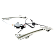 Front, Driver Side Window Regulator, Power, 6 Cyl., 3.5L Engine