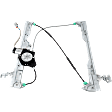 Front, Passenger Side Window Regulator, Power, 6 Cyl., 3.5L Engine