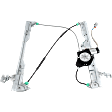 Front, Driver Side Window Regulator, Power, 6 Cyl., 3.5L Engine