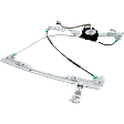Front, Driver Side Window Regulator, Power, 6 Cyl., 3.5L Engine