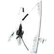 Front, Driver Side Window Regulator, Power, 6 Cyl., 3.5L Engine