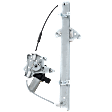 Front, Driver Side Window Regulator, Power, 4 Cyl., 1.8L Engine