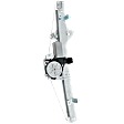 Front, Passenger Side Power Window Regulator, With Motor